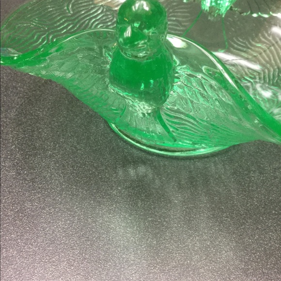 Fenton Depression Glass Bird Dish - Picture 6 of 7